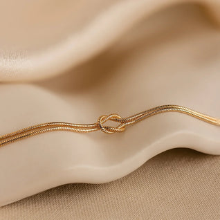 Forever Knot-armband – Een betekenisvol cadeau voor koppels, beste vrienden en familie